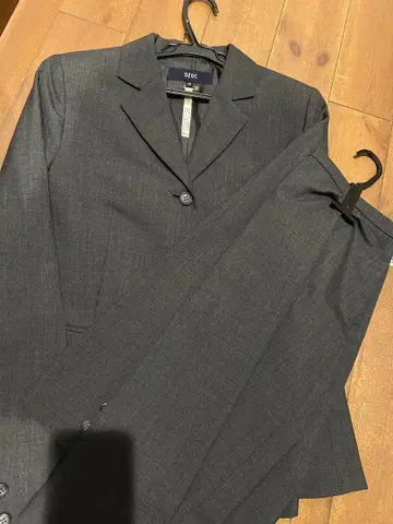 OZOC 그레이 비즈니스 팬츠 수트 40호