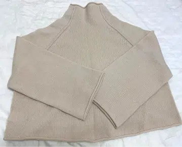 Spick and Span 울 캐시미어 터틀넥 풀오버