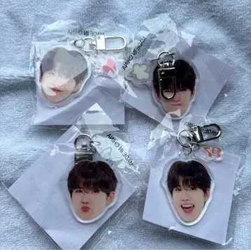 treasure 얼굴 아크릴 키링 희로애락 준규 컴플리트