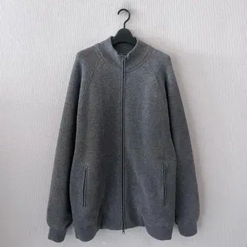 더블 스탠다드 D/him. 울 캐시미어 가디건