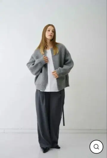 DALI COAT 그레이 가디건 자켓