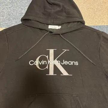 캘빈 클라인 진스 블랙 후드티