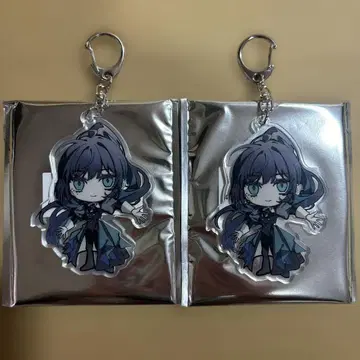 Ado 요다카 활발깨끗! 아크릴 키링 2개 세트