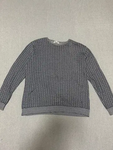 Giorgio Armani 기하학 패턴 스웨터