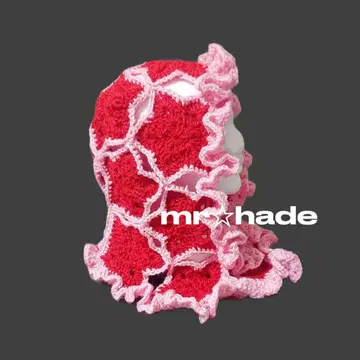 발라클라바 별 니트 모자 모티브 뜨개질 크로 셰 뜨개질 보닛