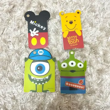 디즈니 메모장 세트 미키 푸우 마이크 리틀그린맨