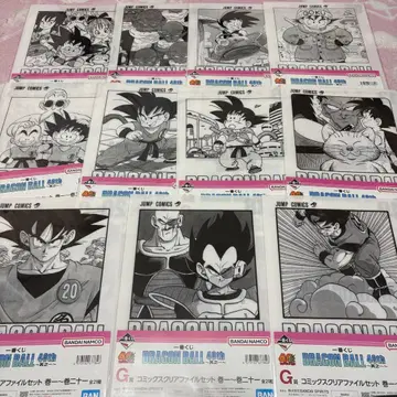 제일복권 드래곤볼 DRAGON BALL 40th G상 클리어 파일