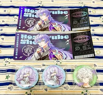 별도 쇼 총운 카게츠 홀로그램 카드 캔뱃지 AGF 하프애니 니지산지