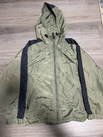 00s 에어워크 나일론 자켓 마운틴 후드티 기믹 테크