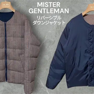 [ 인기 ] MISTER GENTLEMAN 리버서블 다운 자켓 M