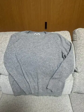 UNIQLO 그레이 니트 스웨터 XXL