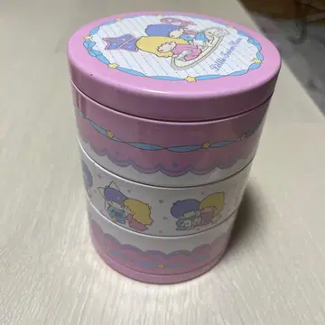 리틀트윈스타 소품함 3단 캐니스터 Sanrio 헤이세이 레트로 키키라라