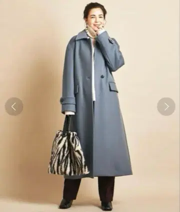 BEAUTY&YOUTH 멜톤 스탠드 칼라 벨트 롱 코트