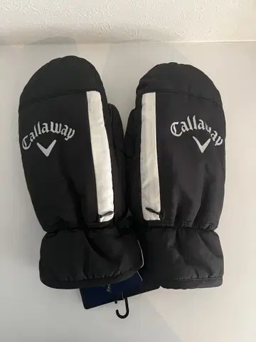 미사용 새상품 캘러웨이 Callaway 방한 장갑 골프 미튼 블랙