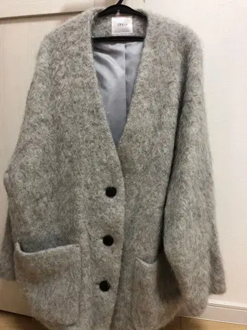 OHGA 샤기 코디 가디건
