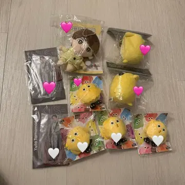 키스마이 타마모리 유타 봉제 인형 굿즈 묶음 판매