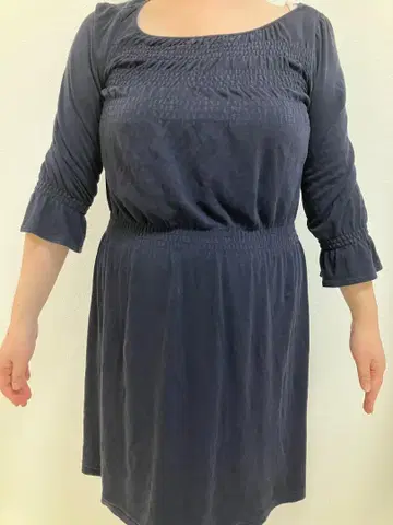 쿠미쿄쿠 5부 소매 원피스