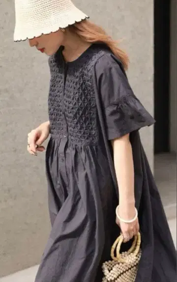 Bab 셔츠 원피스 블랙