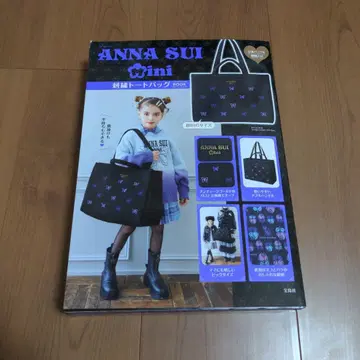 ANNA SUI mini 자수 토트백 BOOK