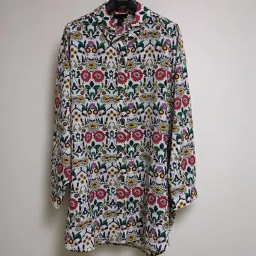 MELANGE 팝 오버 사이즈 셔츠