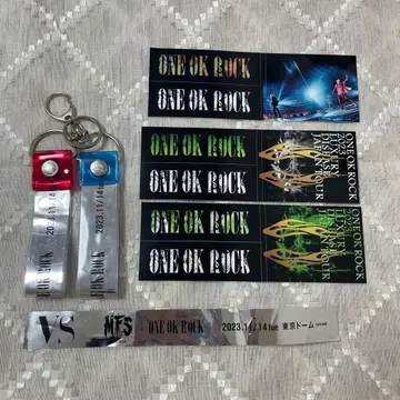 ONEOKROCK 은색 테이프 스티커