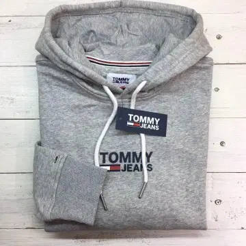새상품 [ 남성용 S ] 타미힐피거 인기 프론트 로고 후드티/그레이