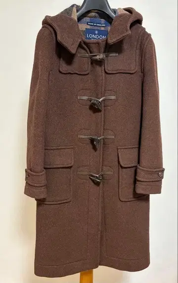 London tradition 더플 코트 롱 기장 브라운 계열