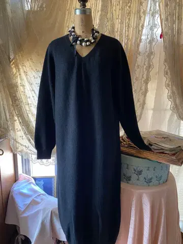 marley 블랙 니트 롱 원피스 새상품급 미사용