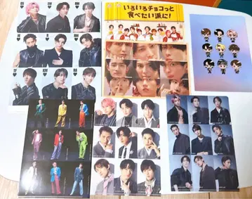 [ 새상품 ] SnowMan 클리어 파일 특전