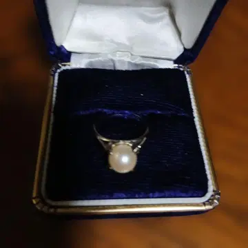 실버 펄 반지