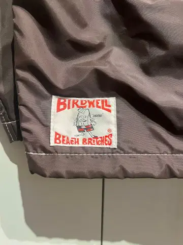 BIRDWELL Eat good 자수 후드티 브라운 M Used