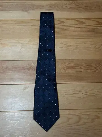 폴 스미스 네이비 도트 무늬 넥타이