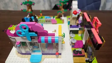 레고 프렌즈 스타터+하트레이크의 멋진 헤어 스튜디오