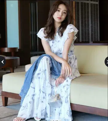 JUSGLITTY 아이비 프린트 원피스