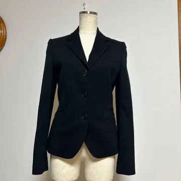 폴스미스 블랙 테일러드 자켓 3버튼 38