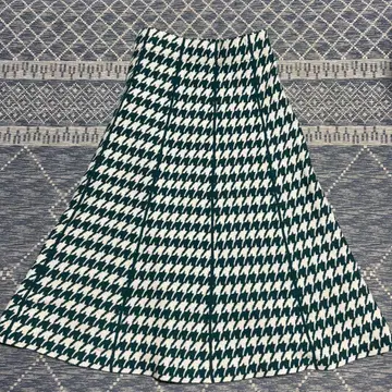 IT'S DEMO 하운드 투스 니트 스커트 택 포함 새상품