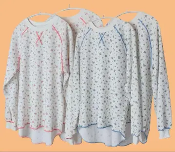 나츠미 씨 콜라보 꽃무늬 서멀 풀오버