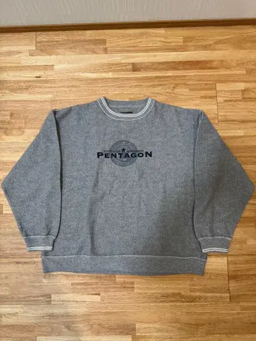 PENTAGON 그레이 맨투맨 L 사이즈 90s