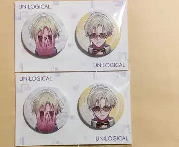 UN:LOGICAL AGF 캔뱃지 세트 무네카타 카이 2점