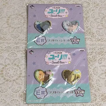 제일복권 유온 ICE 소프트 배지 세트 빅토르 유리 오타베크