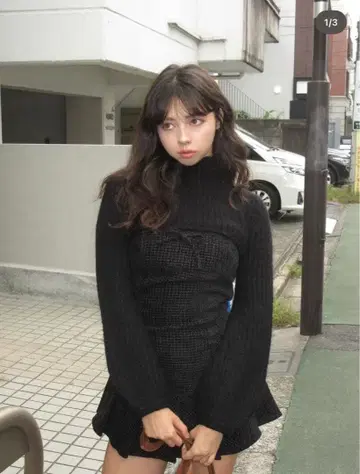 Andmary Twiggy tweed mini dress AM1557