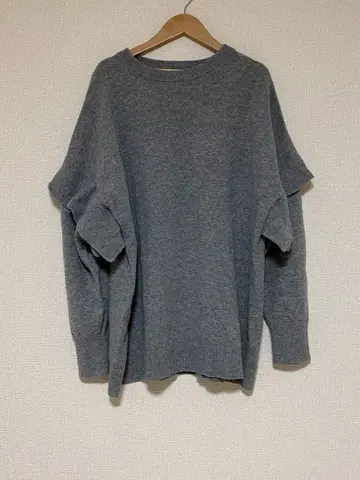 Spick & Span 플레어 슬리브 캐시미어 울 풀오버