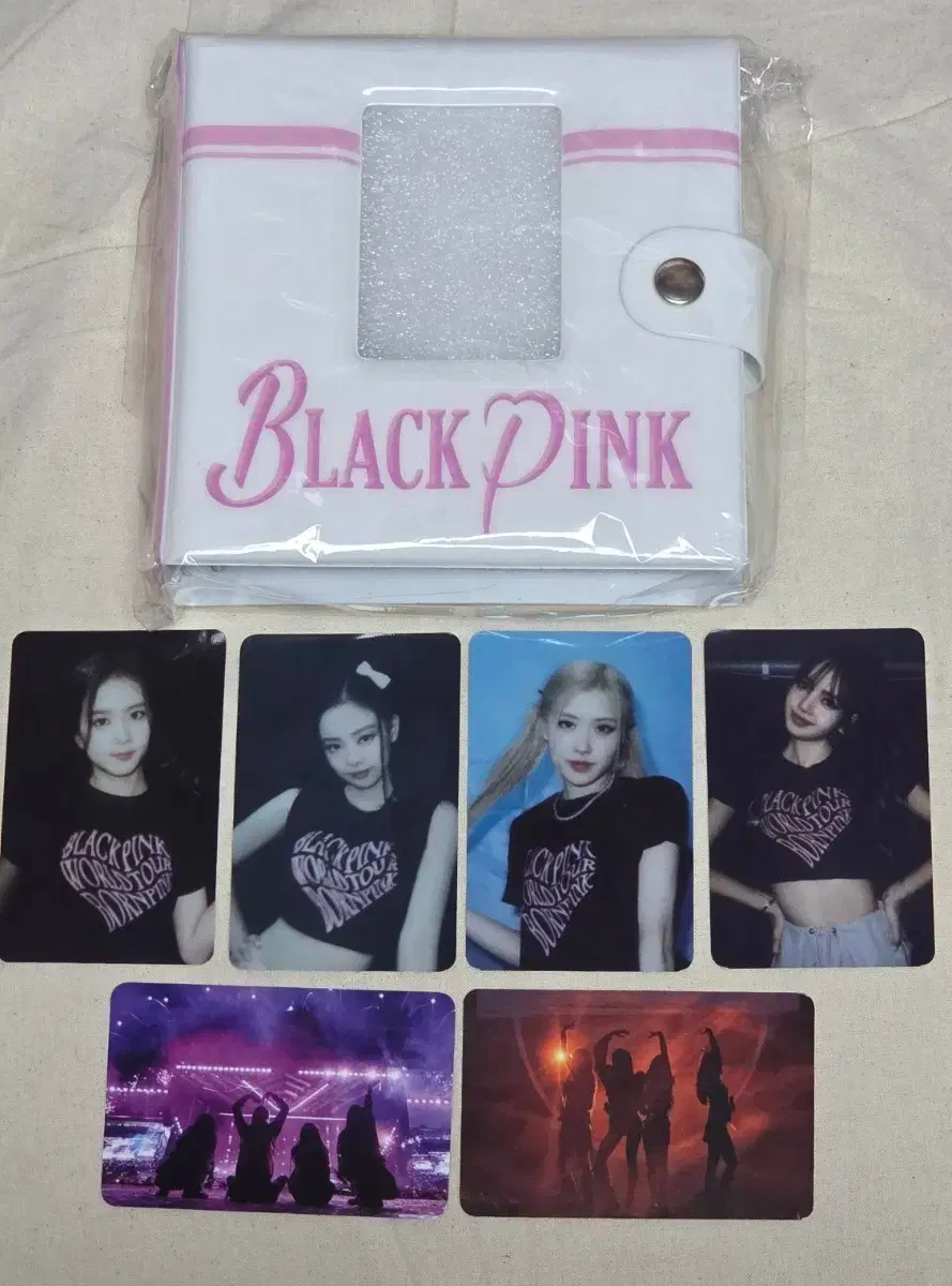 New Blackpink Born Pink Photocard Binder Set