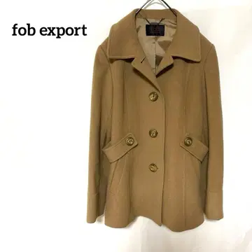 fob export 자켓 베이지 XL 아우터 모 100%