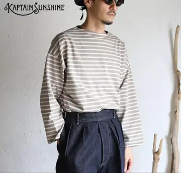 KAPTAIN SUNSHINE Suvin 보트넥 셔츠