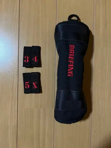 BRIEFING 유틸리티용 골프헤드커버 블랙