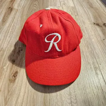 이벳필드 플란넬 야구 모자 빨간색 구제 의류