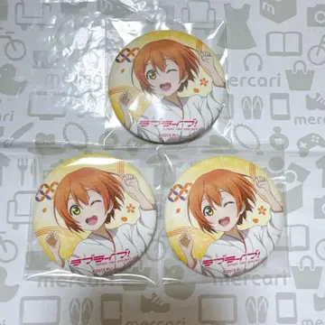 호시조라 린 러브 라이브 종이 캔뱃지 칸다묘진 무녀 납량 축제 여름 축제