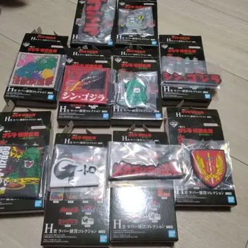 고질라 제일복권 러버 잡화 컬렉션 세미 컴프 10종 세트