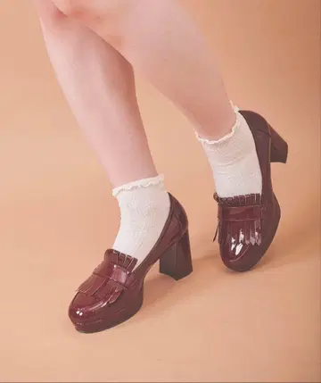 31 Sons de mode 힐 로퍼 보르도